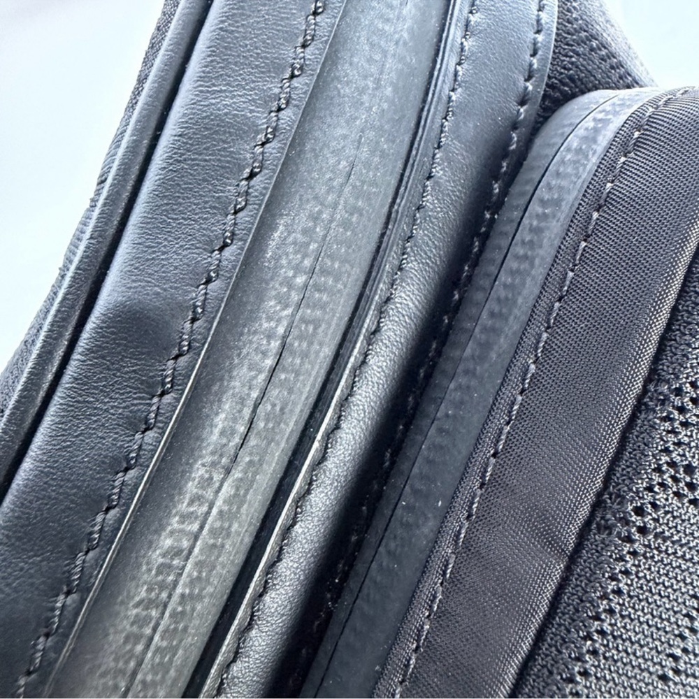 Fendi Black Belt Bag with Red Accent - Picture 11 of 15